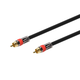 Monoprice 6ft High-quality Coaxial Audio/Video RCA CL2 Rated Cable - RG6/U 75ohm (for S/PDIF, Digital Coax, Subwoofer & Composite Video)