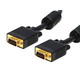 Monoprice 100ft Super VGA M/M CL2 Rated (For In-Wall Installation) Cable with Ferrites (Gold Plated)
