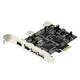 Monoprice PCI-Express USB2.0 + 1394a FireWire Combo Card 8x ports, NEC Chipset Monoprice PCI-Express USB2.0 + 1394a FireWire Combo Card 8x ports, NEC Chipset
