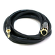Monoprice 10ft Premier Series XLR Female to 1/4in TRS Male Cable, 16AWG (Gold Plated)