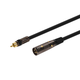 Monoprice 1.5ft Premier Series XLR Male to RCA Male Cable, 16AWG (Gold Plated)