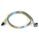 Monoprice 36in SATA 6Gbps Cable with Locking Latch, 90-Degree to 180-Degree, Silver Monoprice 36in SATA 6Gbps Cable with Locking Latch, 90-Degree to 180-Degree, Silver