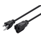 Monoprice Extension Cord - NEMA 5-15P to NEMA 5-15R, 16AWG, 13A/1625W, 3-Prong, Black, 15ft Monoprice Extension Cord - NEMA 5-15P to NEMA 5-15R, 16AWG, 13A/1625W, 3-Prong, Black, 15ft
