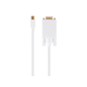 Monoprice Mini DisplayPort to VGA Cable - Up to 1080p, 32AWG, Sheilded, Gold Plated, 10ft, White Monoprice Mini DisplayPort to VGA Cable - Up to 1080p, 32AWG, Sheilded, Gold Plated, 10ft, White