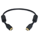 Monoprice 4K High Speed HDMI Cable - HDMI 2.0, 4K@60Hz, HDR, HDR10, Dolby Vision, 18Gbps, YUV 4:4:4, 28AWG, With Ferrite Cores, 1.5 Feet, Black