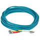 Monoprice Multi-Mode OM3 Fiber Optic Cable - LC-ST UL 2mm 50/125 OFNR Duplex Aqua 20m Monoprice Multi-Mode OM3 Fiber Optic Cable - LC-ST UL 2mm 50/125 OFNR Duplex Aqua 20m