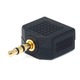 Monoprice 3.5mm TRS Stereo Plug to 2x 3.5mm TRS Stereo Jack Splitter Adapter, Gold Plated Monoprice 3.5mm TRS Stereo Plug to 2x 3.5mm TRS Stereo Jack Splitter Adapter, Gold Plated