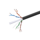 Monoprice Cat6 1000ft Black CMR UL Bulk Cable, Solid (w/spine), UTP, 23AWG, 550MHz, Pure Bare Copper, Reelex II Pull Box, Bulk Ethernet Cable Monoprice Cat6 1000ft Black CMR UL Bulk Cable, Solid (w/spine), UTP, 23AWG, 550MHz, Pure Bare Copper, Reelex II Pull Box, Bulk Ethernet Cable