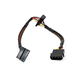 Monoprice 12in 4pin MOLEX Male to 2x 15pin SATA II Female Power Cable (Net Jacket) Monoprice 12in 4pin MOLEX Male to 2x 15pin SATA II Female Power Cable (Net Jacket)