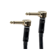 Monoprice 10ft Premier Series 1/4-inch (TS) Right Angle Male to Right Angle Male 16AWG Audio Cable (Gold Plated)