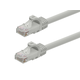 Monoprice Cat6 100ft Gray Patch Cable, UTP, 24AWG, 550MHz, Pure Bare Copper, Snagless RJ45, Flexboot Series Ethernet Cable