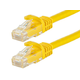 Monoprice Cat6 Ethernet Patch Cable - FLEXboot, Snagless RJ45, Stranded, 550MHz, UTP, Pure Bare Copper, 24AWG, 25ft, Yellow Monoprice Cat6 Ethernet Patch Cable - FLEXboot, Snagless RJ45, Stranded, 550MHz, UTP, Pure Bare Copper, 24AWG, 25ft, Yellow