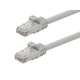 Monoprice Cat6 Ethernet Patch Cable - FLEXboot, Snagless RJ45, Stranded, 550MHz, UTP, Pure Bare Copper, 24AWG, 0.5ft, Gray