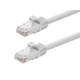 Monoprice Cat5e Ethernet Patch Cable - FLEXboot, Snagless RJ45, Stranded, 350MHz, UTP, Pure Bare Copper, 24AWG, 14ft, White
