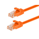 Monoprice Cat5e Ethernet Patch Cable - FLEXboot, Snagless RJ45, Stranded, 350MHz, UTP, Pure Bare Copper, 24AWG, 3ft, Orange