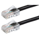Monoprice Cat5e Ethernet Patch Cable - ZEROboot, RJ45, Stranded, 350MHz, UTP, Pure Bare Copper, 24AWG, 5ft, Black