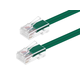 Monoprice Cat6 Ethernet Patch Cable - ZEROboot, RJ45, Stranded, 550MHz, UTP, Pure Bare Copper, 24AWG, 1ft, Green