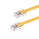 Monoprice Cat6 Ethernet Patch Cable - ZEROboot, RJ45, Stranded, 550MHz, UTP, Pure Bare Copper, 24AWG, 7ft, Yellow