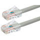 Monoprice Cat6 Ethernet Patch Cable - ZEROboot, RJ45, Stranded, 550MHz, UTP, Pure Bare Copper, 24AWG, 3ft, Gray