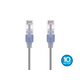Monoprice Cat6A Ethernet Patch Cable - SlimRun, Snagless RJ45, 550MHz, UTP, Pure Bare Copper, 10G, 30AWG, 10-Pack, 7ft, Gray Monoprice Cat6A Ethernet Patch Cable - SlimRun, Snagless RJ45, 550MHz, UTP, Pure Bare Copper, 10G, 30AWG, 10-Pack, 7ft, Gray