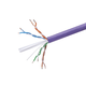 Monoprice Cat6 Ethernet Bulk Cable - Solid, 550MHz, UTP, CMR, Riser Rated, Pure Bare Copper Wire, 23AWG, No Logo, 1000ft, Purple Monoprice Cat6 Ethernet Bulk Cable - Solid, 550MHz, UTP, CMR, Riser Rated, Pure Bare Copper Wire, 23AWG, No Logo, 1000ft, Purple