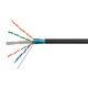 Monoprice 1000ft Cat6 Ethernet Cable, STP, 23AWG, 1G, Pure Copper, CMR‑Rated, Black, Bulk Spool Monoprice 1000ft Cat6 Ethernet Cable, STP, 23AWG, 1G, Pure Copper, CMR‑Rated, Black, Bulk Spool