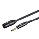 Stage Right by Monoprice 25ft XLR Male to 1/4inch TRS Male 16AWG Cable (Gold Plated) Stage Right by Monoprice 25ft XLR Male to 1/4inch TRS Male 16AWG Cable (Gold Plated)