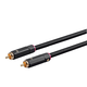 Monoprice Onix Series Digital Coaxial Audio/Video RCA Subwoofer CL2 Rated Cable, RG-6/U 75-ohm 35ft