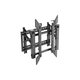 Monoprice Commercial Series Push-to-Pop-Out TV Wall Mount for Portrait Displays, Fits TVs 45in to 70in, Max Weight 154 lbs, Rotating, Tilting with VESA up to 600x400