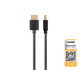 Monoprice 4K Certified Premium High Speed Slim HDMI Cable - 4K60Hz, 18Gbps, HDR, CL3 Rated, 8ft, Black Monoprice 4K Certified Premium High Speed Slim HDMI Cable - 4K60Hz, 18Gbps, HDR, CL3 Rated, 8ft, Black