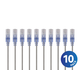 Monoprice Cat6A Ethernet Patch Cable - SlimRun, Snagless RJ45, 550MHz, UTP, Pure Bare Copper, 10G, 30AWG, 10-Pack, 25ft, Gray Monoprice Cat6A Ethernet Patch Cable - SlimRun, Snagless RJ45, 550MHz, UTP, Pure Bare Copper, 10G, 30AWG, 10-Pack, 25ft, Gray
