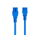 Monoprice Heavy Duty Power Cable - IEC 60320 C14 to IEC 60320 C15, 14AWG, 15A/1875W, SJT, 120V, Blue, 3ft Monoprice Heavy Duty Power Cable - IEC 60320 C14 to IEC 60320 C15, 14AWG, 15A/1875W, SJT, 120V, Blue, 3ft