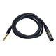 6ft Premier Series XLR Male to 1/4 in TRS Male Cable, 16AWG (Gold Plated), 4 Pack 6ft Premier Series XLR Male to 1/4 in TRS Male Cable, 16AWG (Gold Plated), 4 Pack