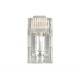 8P8C RJ45 Plug with EZ Passthrough for Cat5e Ethernet Cable, 100 pcs/pack