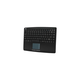 Adesso AKB-410UB Slim Touch Mini Keyboard with Built in Touchpad - USB - 88 Keys - Black Adesso AKB-410UB Slim Touch Mini Keyboard with Built in Touchpad - USB - 88 Keys - Black
