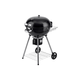 Pure Outdoor by Monoprice Kettle Premium Outdoor Portable 22in Charcoal BBQ Grill with Wheels and Tool Rack