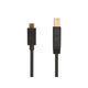 Monoprice Select USB 3.0 USB-C to USB-B Cable 1.5ft Black Monoprice Select USB 3.0 USB-C to USB-B Cable 1.5ft Black