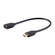 Monoprice 8K Ultra High Speed HDMI Extension Cable - HDMI 2.1, 8K@60Hz, 4K@120Hz, 48Gbps, HDR, VRR, 1.5ft, Black