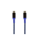 Monoprice Stealth Charge & Sync USB 2.0 USB-C to USB-C Cable  Up to 3A/60W  6ft  Blue
