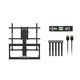 Monoprice Above Fireplace Pull-Down Full-Motion Articulating TV Wall Mount with Floating Soundbar Mount For TVs 42in ~ 65in, Max Weight 62 lbs, VESA Patterns Up to 600x500, Rotating, Height Adjustable Monoprice Above Fireplace Pull-Down Full-Motion Articulating TV Wall Mount with Floating Soundbar Mount For TVs 42in ~ 65in, Max Weight 62 lbs, VESA Patterns Up to 600x500, Rotating, Height Adjustable