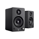 Monolith by Monoprice MM-3 Powered Multimedia Speakers with Bluetooth with aptX (Pair), Black (Open Box)