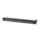 Monoprice Entegrade Series Cat6A 19in 1U Patch Panel, Shielded, 24-port Dual IDC Monoprice Entegrade Series Cat6A 19in 1U Patch Panel, Shielded, 24-port Dual IDC