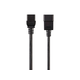 Monoprice Heavy Duty Extension Cord - IEC 60320 C20 to IEC 60320 C19, 12AWG, 20A/2500W, SJT, 250V, Black, 3ft