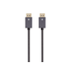 DisplayPort 1.4 EasyPlug Nylon Braided Cable, 3ft, Gray (10 Pack)