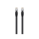 Monoprice Cat6 1ft Black PoE Patch Cable, 30W, PoE+ (IEEE 802.3at), Shielded (U/FTP), 24AWG, 500MHz, Solid Pure Bare Copper, Shielded RJ45, Ethernet Cable