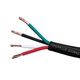 Monoprice Speaker Wire, CL2 Rated, 4-Conductor, 16AWG, 100ft, Black