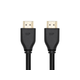 Monoprice 8K Certified Ultra High Speed HDMI Cable - 8K@60Hz, 4K@120Hz, 48Gbps, HDR, VRR, CL2 In-Wall Rated, 6ft, Black - 5 Pack