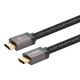 Monoprice 8K Certified Ultra High Speed HDMI Cable - Braided - 8K@60Hz, 4K@120Hz, 48Gbps, HDR, VRR, CL2 In-Wall Rated, 10ft, Black - 5 Pack