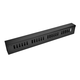 Monoprice 1U 19in Metal Rackmount Cable Management Panel