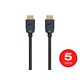 Monoprice 8K Certified Ultra High Speed HDMI Cable - 8K@60Hz, 4K@120Hz, 48Gbps, HDR, VRR, 15ft, Black - 5 Pack